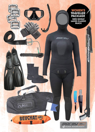 Womens Travellers Package | BLACK